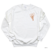 Peace - Skeleton - Basic Fleece Little Mama Shirt Shop LLC