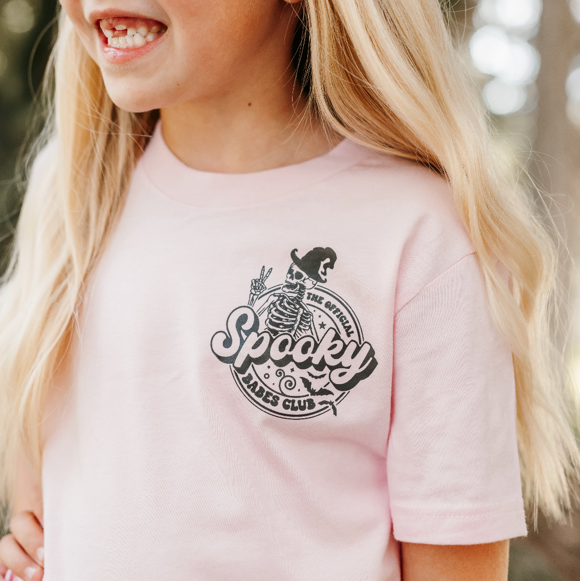 The Official Spooky ______ Club - (Choose Your Club) - Child Tee Little Mama Shirt Shop