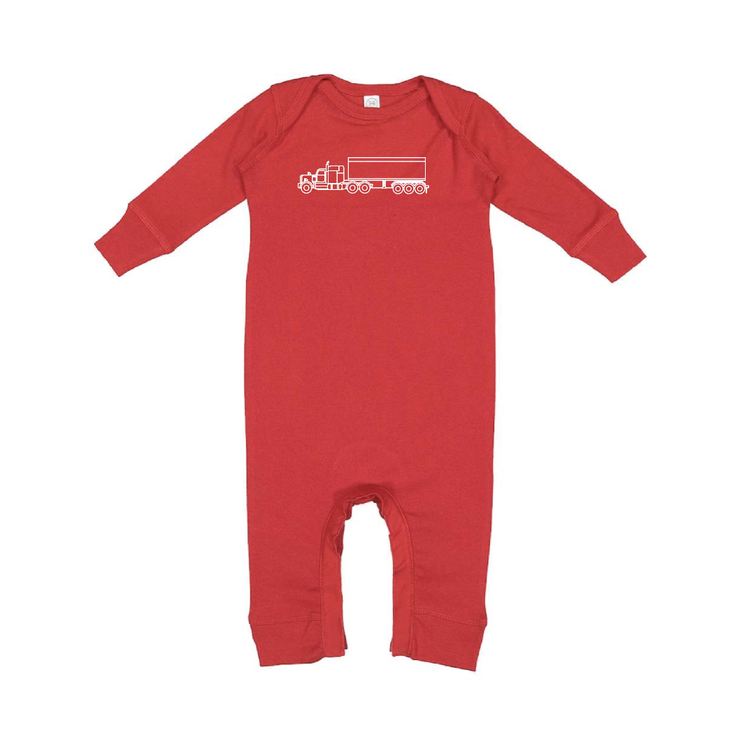 Trucks N' Things Minimalist Design - (Choose Your Vehicle) - Baby Sleeper Little Mama Shirt Shop