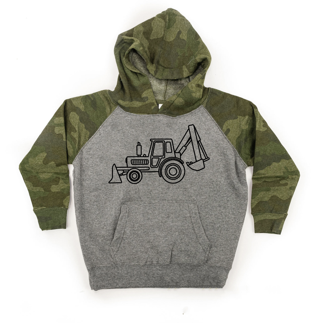 Trucks N' Things Minimalist Design - (Choose Your Vehicle) - Child Hoodie Little Mama Shirt Shop LLC