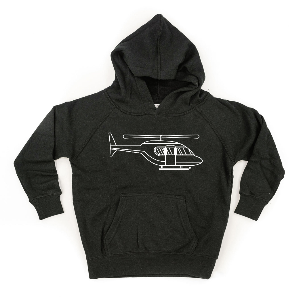 Trucks N' Things Minimalist Design - (Choose Your Vehicle) - Child Hoodie Little Mama Shirt Shop LLC
