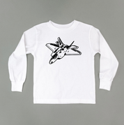 Trucks N' Things Minimalist Design - (Choose Your Vehicle) - Child Long Sleeve Tee Little Mama Shirt Shop