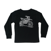 Trucks N' Things Minimalist Design - (Choose Your Vehicle) - Child Long Sleeve Tee Little Mama Shirt Shop
