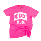 Varsity Style - Sports Moms - (Choose Your Sport) - Comfort Colors Tee Little Mama Shirt Shop