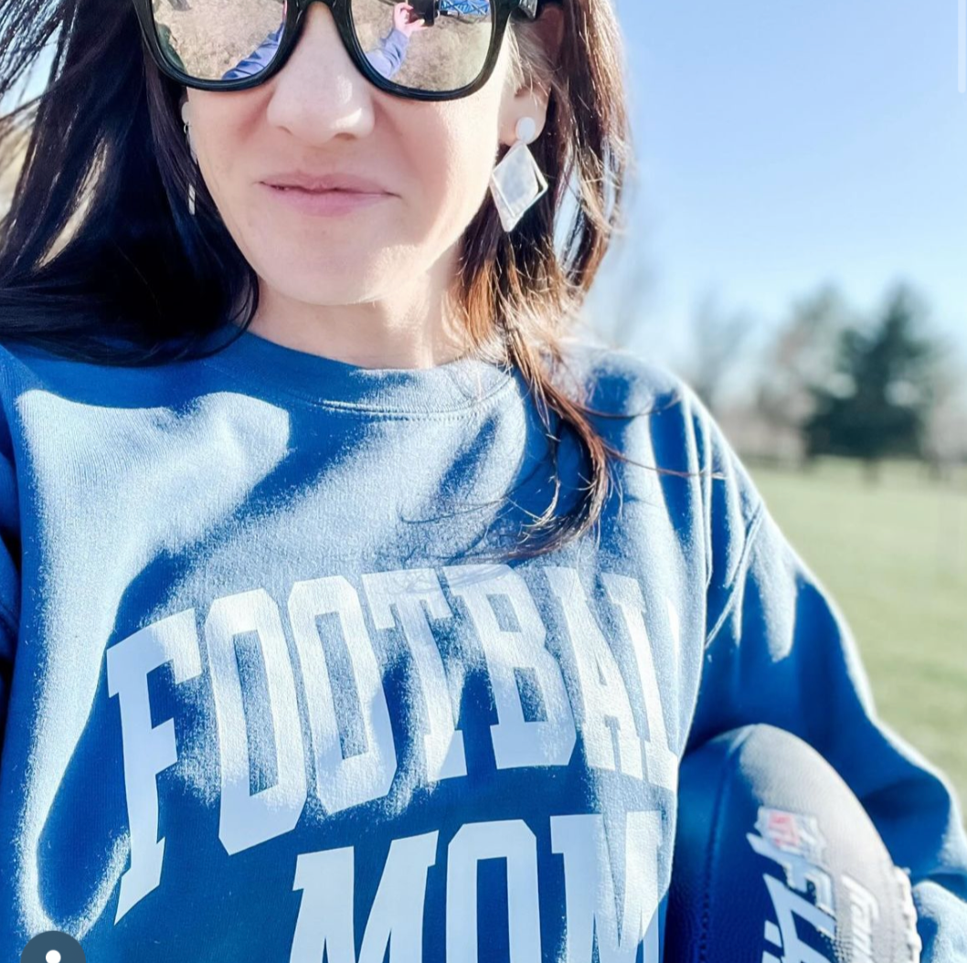 Varsity Style - Sports Moms - (Choose Your Sport) - Basic Fleece Little Mama Shirt Shop LLC