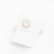 Adult Size - Smiley Face - Baseball Cap Little Mama Shirt Shop