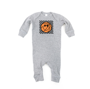 Checkers Smiley - (Choose Your Sports Ball) - Baby Sleeper Little Mama Shirt Shop