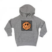 Checkers Smiley - (Choose Your Sports Ball) - Child Hoodie Little Mama Shirt Shop LLC