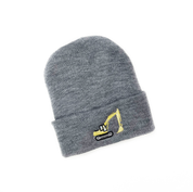 Excavator - Black w/ White - Child Beanie Little Mama Shirt Shop LLC