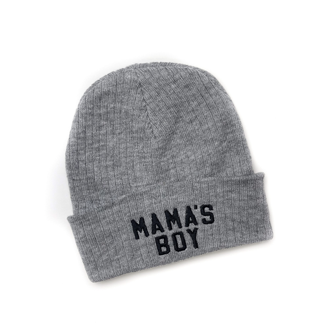 Mama's Boy - Child Beanie Little Mama Shirt Shop LLC
