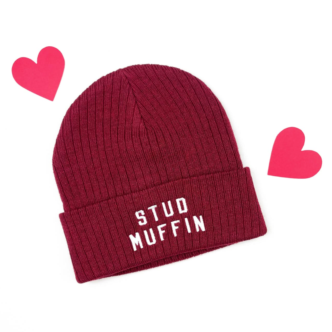 Stud Muffin - Child Beanie Little Mama Shirt Shop LLC