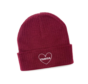 Adult Beanie - Mama Heart Around - (Multiple Color Options) Little Mama Shirt Shop LLC