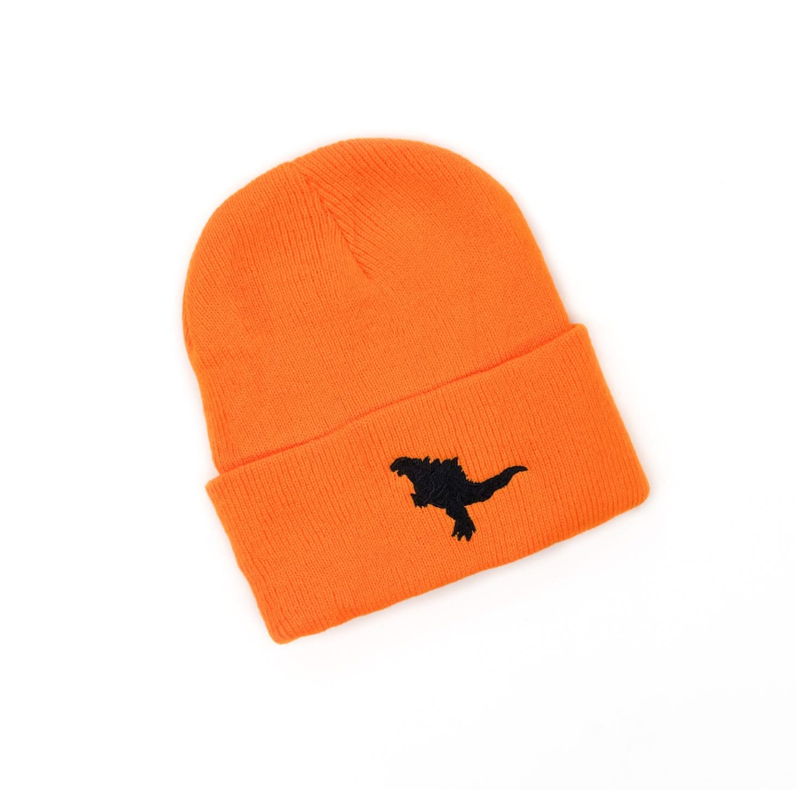 Child Beanie - Godzilla- Green w/ White Little Mama Shirt Shop LLC