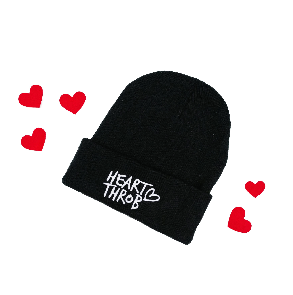 Heart Throb - Child Beanie Little Mama Shirt Shop LLC