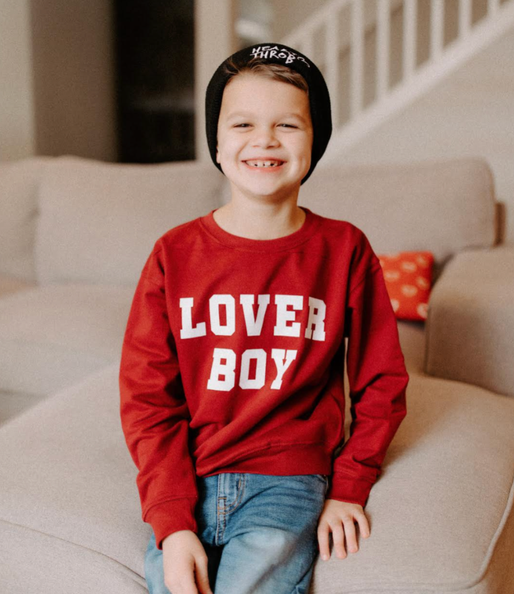 Heart Throb - Child Beanie Little Mama Shirt Shop LLC