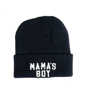 Mama's Boy - Child Beanie Little Mama Shirt Shop LLC