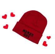 Mama's Boy - Child Beanie Little Mama Shirt Shop LLC