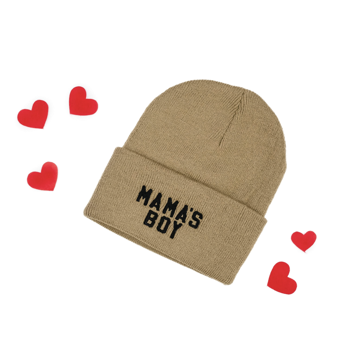 Mama's Boy - Child Beanie Little Mama Shirt Shop LLC
