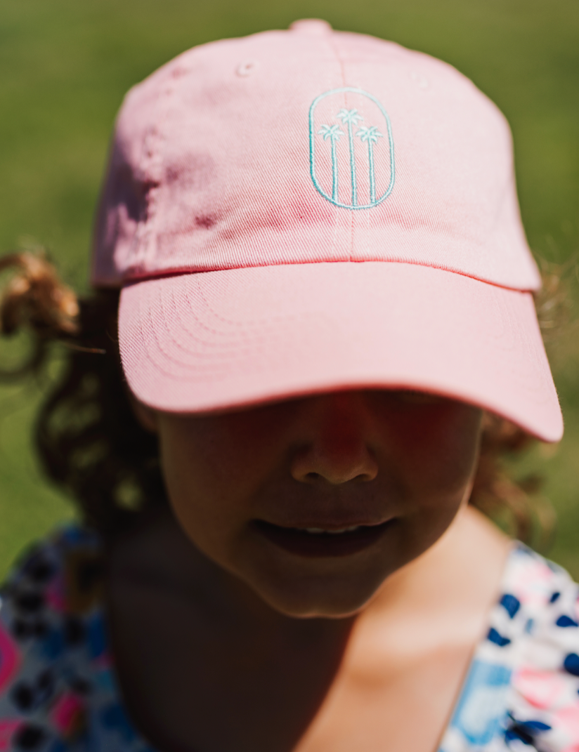  White - Child Baseball Cap Little Mama Shirt Shop