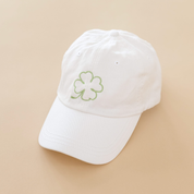 Shamrock Outline - Adult Baseball Cap Little Mama Shirt Shop
