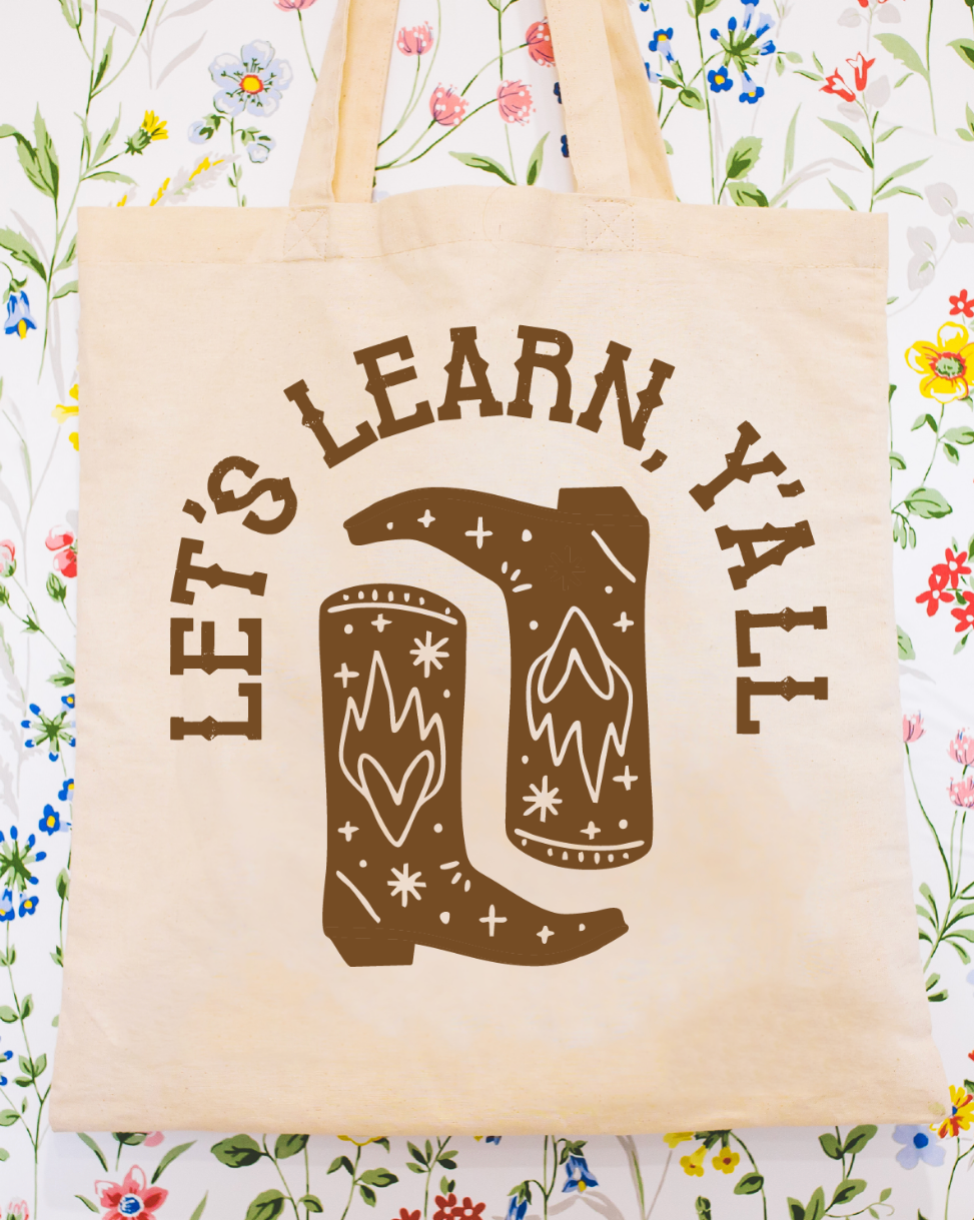 Teacher Tote - (Multiple Design Options) Little Mama Shirt Shop