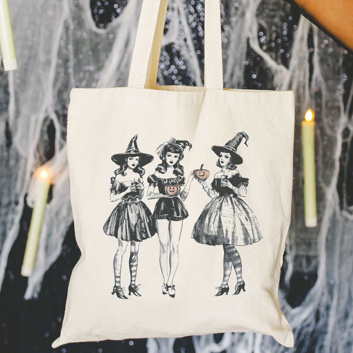 Trick or Treat Totes - (Multiple Design Options) Little Mama Shirt Shop