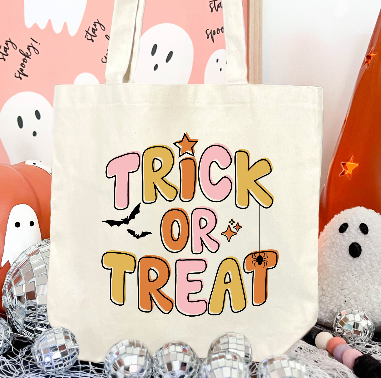 Trick or Treat Totes - (Multiple Design Options) Little Mama Shirt Shop