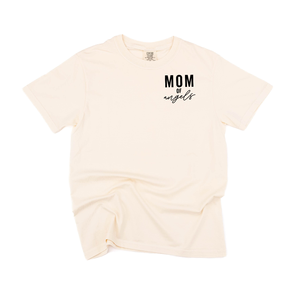 Mama/Mom of Angel(s) - Comfort Colors Tee Little Mama Shirt Shop