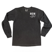 Mama/Mom of Angel(s) - Long Sleeve Comfort Colors Tee Little Mama Shirt Shop