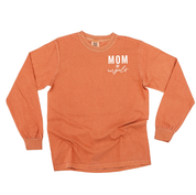 Mama/Mom of Angel(s) - Long Sleeve Comfort Colors Tee Little Mama Shirt Shop