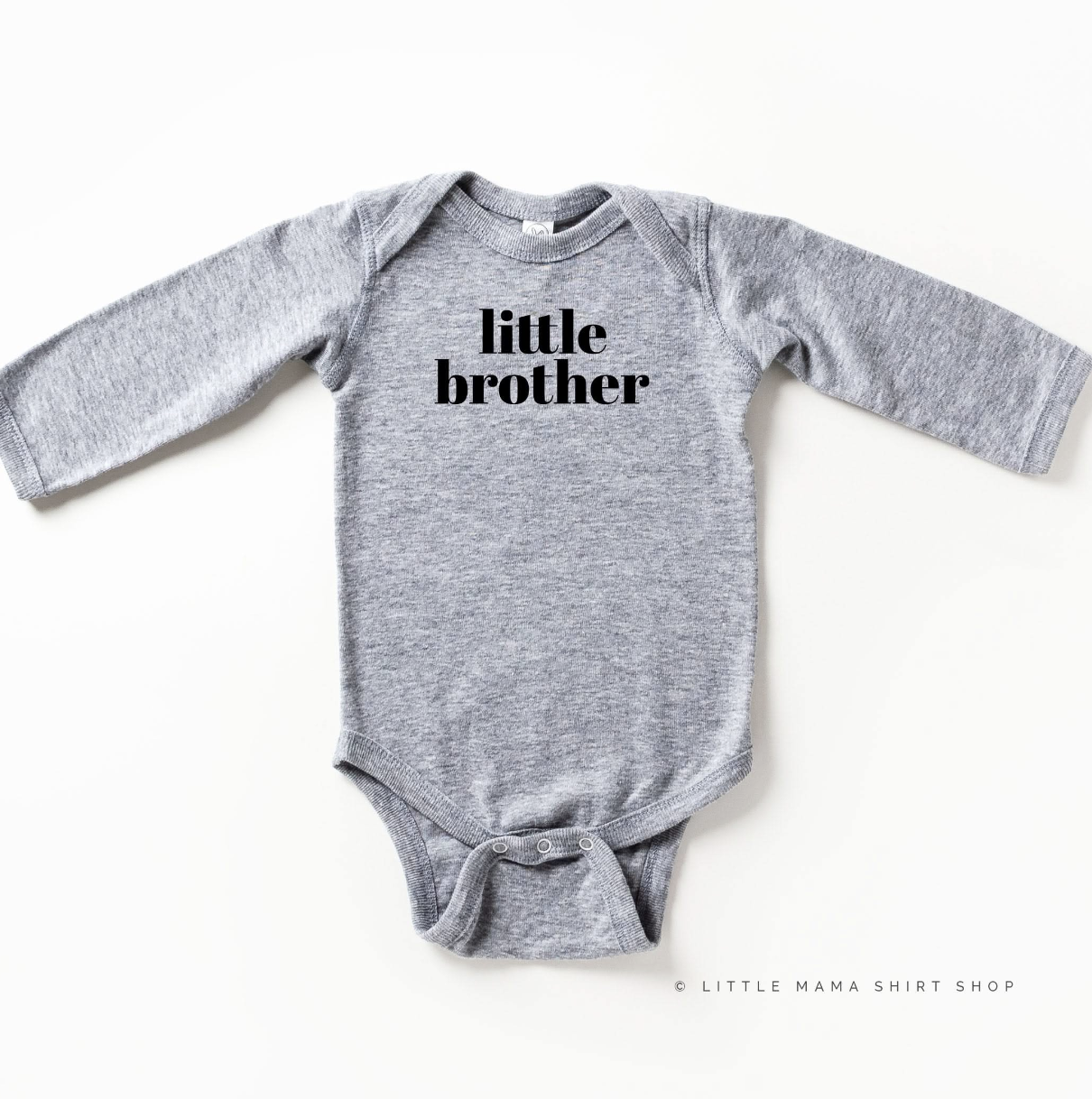 Little Brother - Original - Child Long Sleeve Tee Little Mama Shirt Shop
