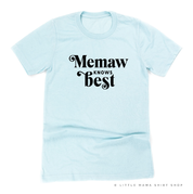 "______ Knows Best" - (Choose Your Grandma Name) - Unisex Tee Little Mama Shirt Shop