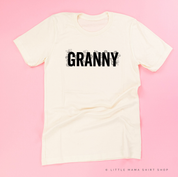 (Choose Your Grandma Name) - Floral Design - Unisex Tee Little Mama Shirt Shop