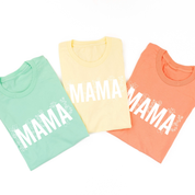 (Choose Your Grandma Name) - Floral Design - Unisex Tee Little Mama Shirt Shop