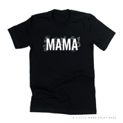 (Choose Your Grandma Name) - Floral Design - Unisex Tee Little Mama Shirt Shop