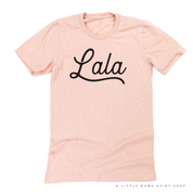 (Choose Your Grandma Name) - Script Design - Unisex Tee Little Mama Shirt Shop