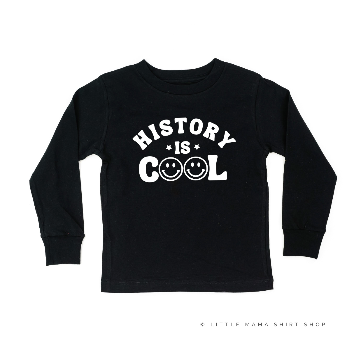 BTS - "_____ Is Cool" - (Choose Your Subject) - Child Long Sleeve Tee Little Mama Shirt Shop