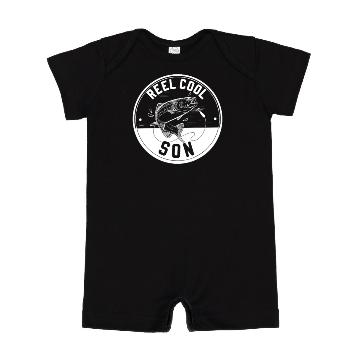 Reel Cool ____ - (Choose Your Kid) - Shorts Romper Little Mama Shirt Shop