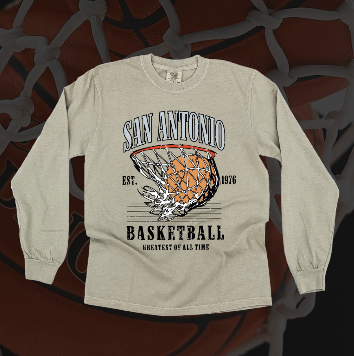 Baller Tees - Long Sleeve Comfort Colors Tee Little Mama Shirt Shop