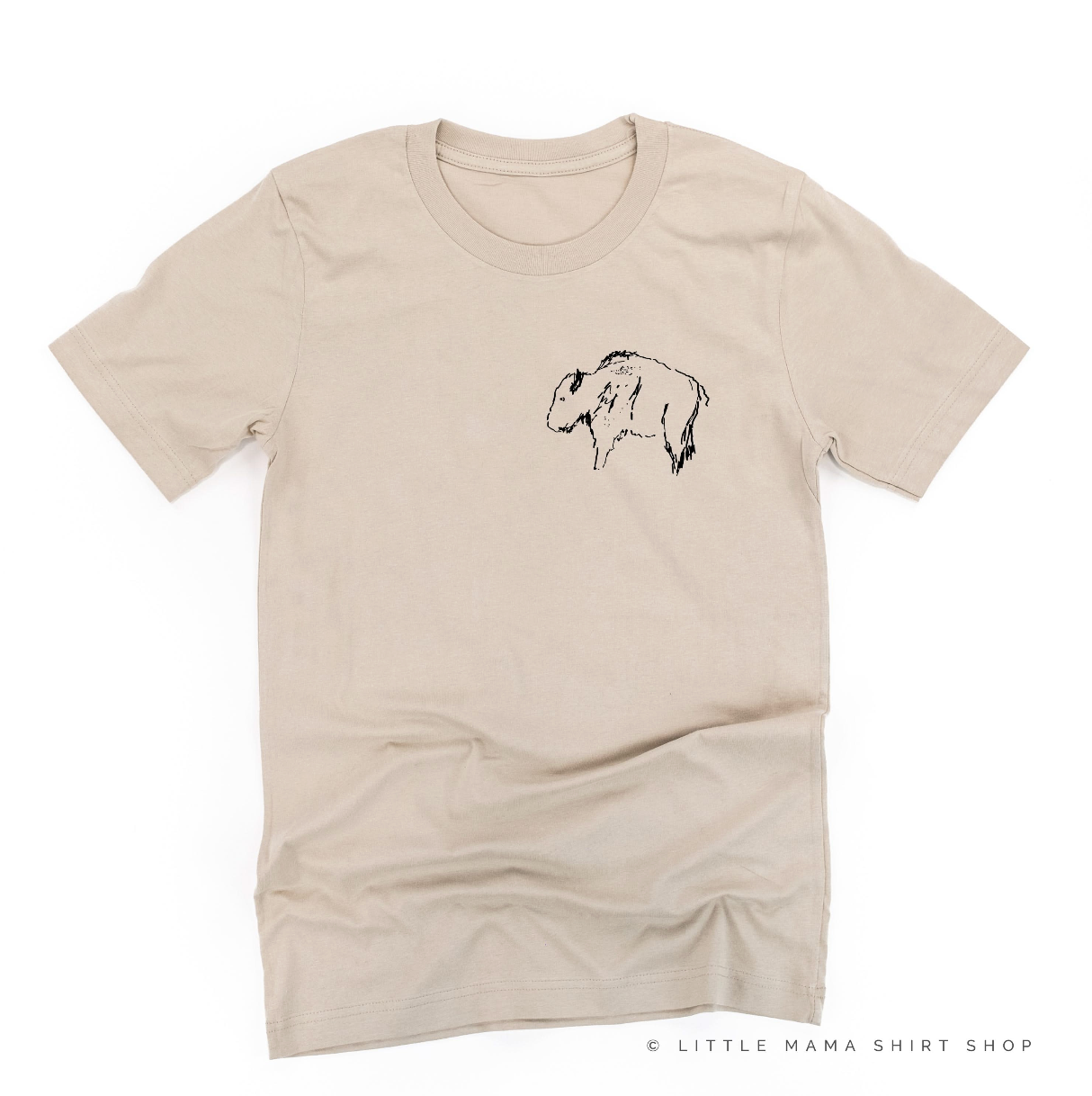 Buffalo - Full Design - Unisex Tee Little Mama Shirt Shop