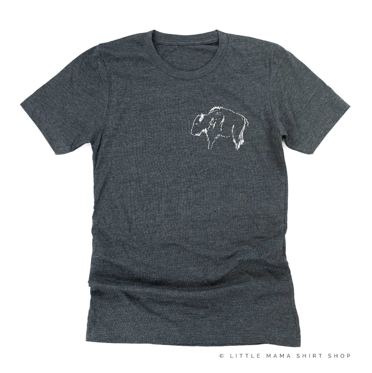 Buffalo - Full Design - Unisex Tee Little Mama Shirt Shop