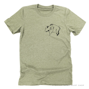 Buffalo - Full Design - Unisex Tee Little Mama Shirt Shop