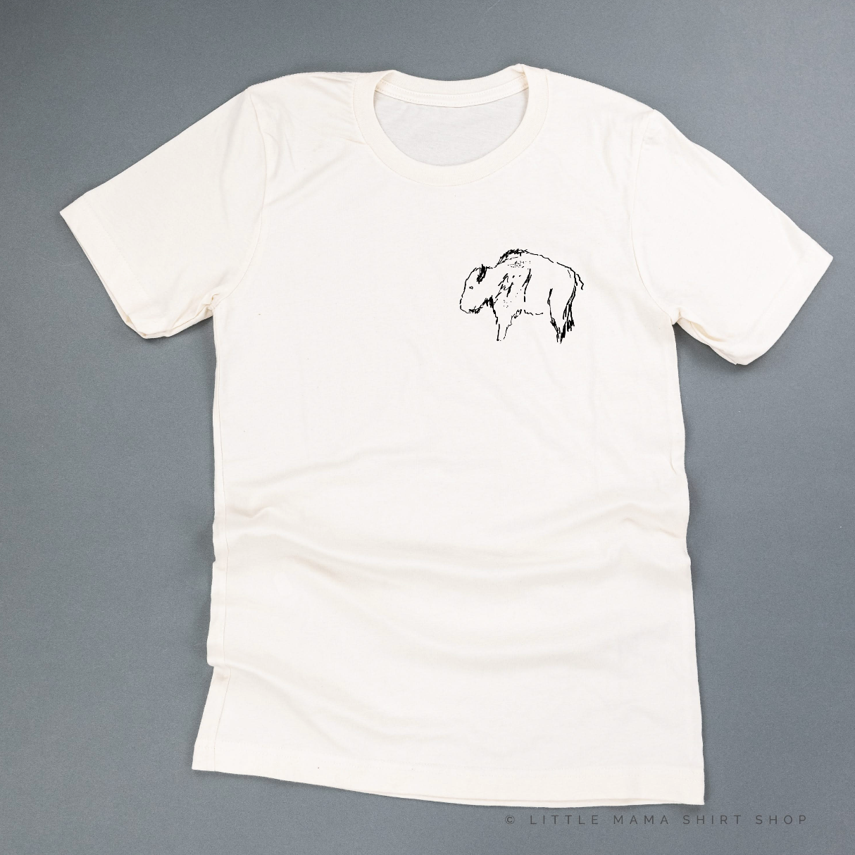 Buffalo - Full Design - Unisex Tee Little Mama Shirt Shop