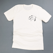 Buffalo - Full Design - Unisex Tee Little Mama Shirt Shop