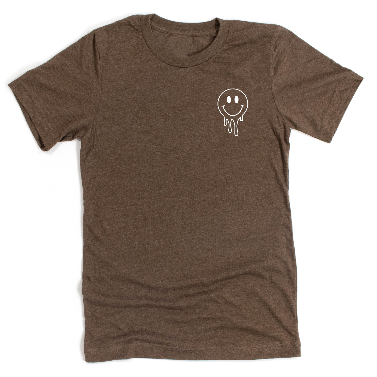 Living My Best Counselor Life - Melty Smiley (pf & b) - Unisex Tee Little Mama Shirt Shop