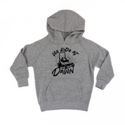 Push Mower - We Ride At Dawn - Child HOODIE Little Mama Shirt Shop LLC
