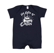 We Ride at Dawn - (Choose Your Mower) - Shorts Romper Little Mama Shirt Shop
