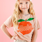 Fruit Babe - (Choose Your Fruit) - Child Tee Little Mama Shirt Shop