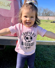 Brother's Biggest Fan - (Choose your Sport) - Child Tee Little Mama Shirt Shop