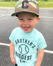 Brother's Biggest Fan - (Choose your Sport) - Child Tee Little Mama Shirt Shop